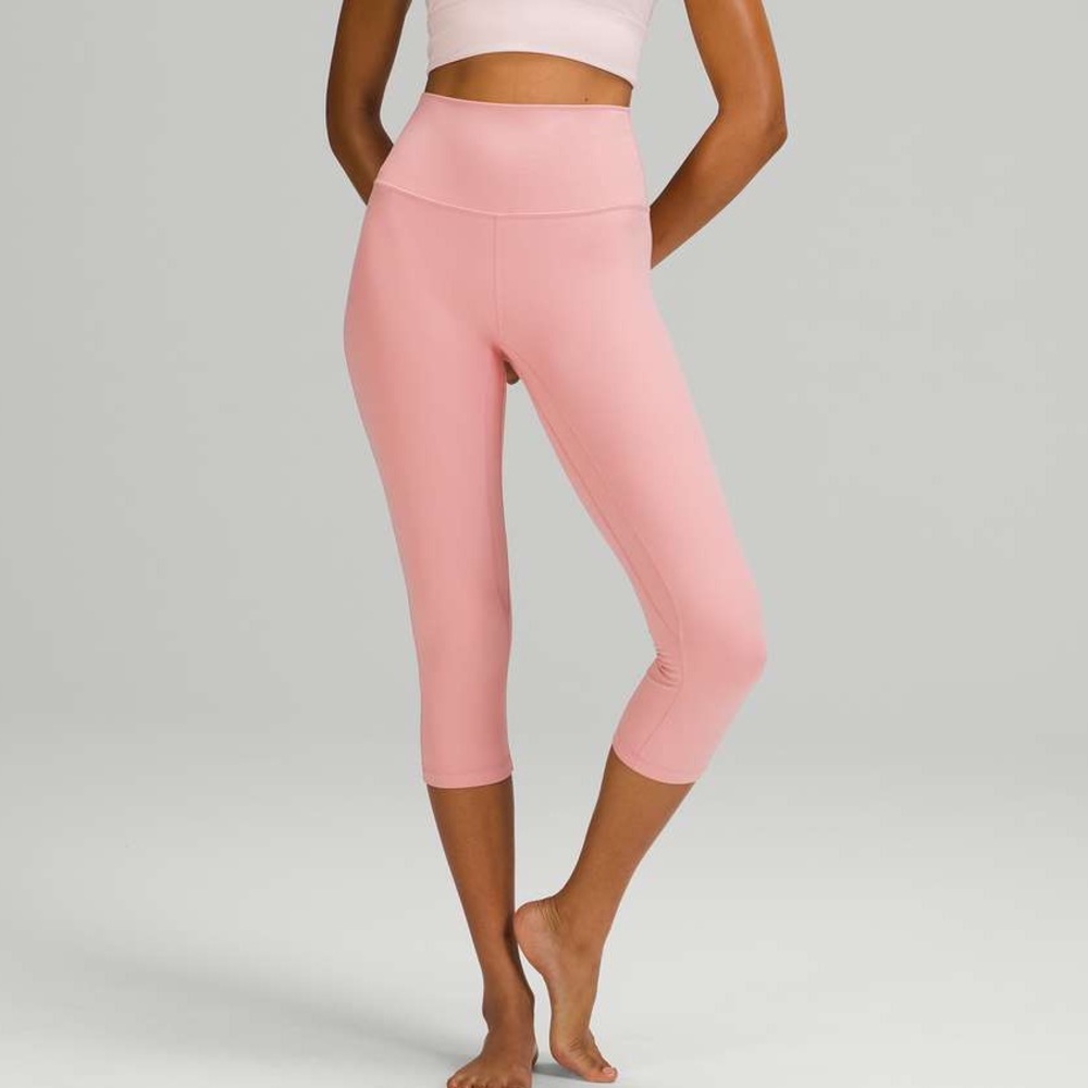 Read description Lululemon Align Pink Puff Leggings Size 8